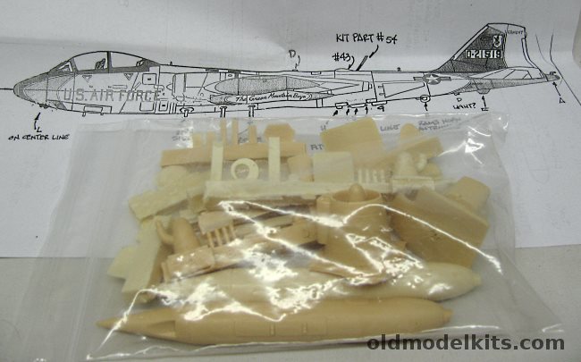 Lone Star 1/48 EB-57B Conversion Kit plastic model kit